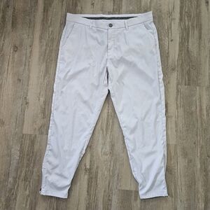 Primo Golf Men's White Jogger Golf Pants 36 Short